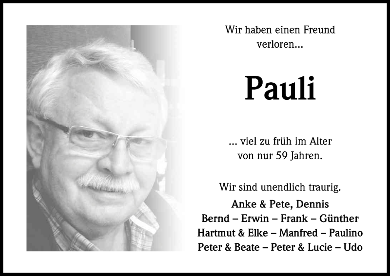  Traueranzeige für Paul-Josef Steimel vom 18.10.2013 aus Kölner Stadt-Anzeiger / Kölnische Rundschau / Express