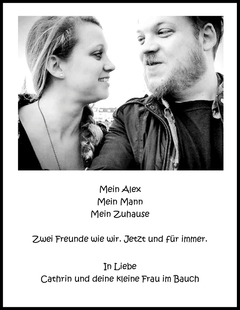  Traueranzeige für Alex von Catrin vom 17.10.2013 aus Kölner Stadt-Anzeiger / Kölnische Rundschau / Express