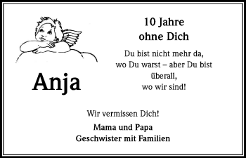 Anzeige von Anja  von Kölner Stadt-Anzeiger / Kölnische Rundschau / Express