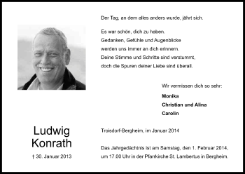 Anzeige von Christian und A-lina Carolin von Kölner Stadt-Anzeiger / Kölnische Rundschau / Express