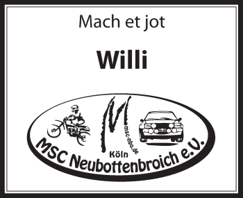 Anzeige von Willi  von  Werbepost 