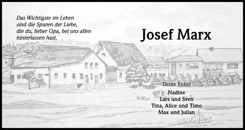  Traueranzeige für Josef Marx vom 17.10.2015 aus Kölner Stadt-Anzeiger / Kölnische Rundschau / Express