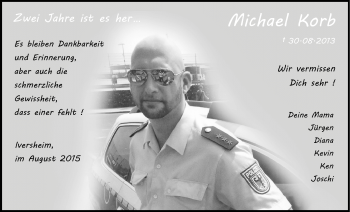 Anzeige von Michael Korb von  Blickpunkt Euskirchen 