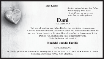Anzeige von Danni  von  Wochenende 