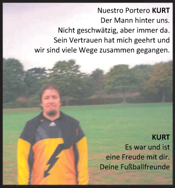 Anzeige von Kurt  von Kölner Stadt-Anzeiger / Kölnische Rundschau / Express