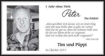 Anzeige von Peter  von  Werbepost 