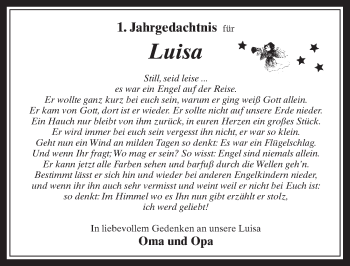 Anzeige von Luisa  von  Werbepost 