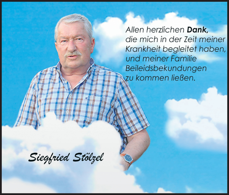  Traueranzeige für Siegfried Stölzel vom 01.09.2018 aus Kölner Stadt-Anzeiger / Kölnische Rundschau / Express