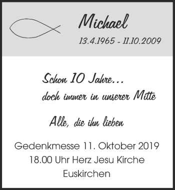 Anzeige von Michael  von  Blickpunkt Euskirchen 