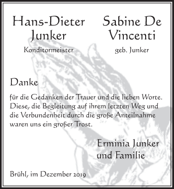 Anzeige von Sabine De Vincenti von  Schlossbote/Werbekurier 