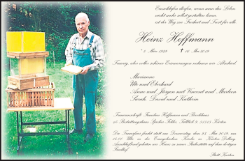 Anzeige von Heinz Hoffmann von Kölner Stadt-Anzeiger / Kölnische Rundschau / Express