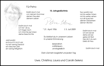 Anzeige von Petra Petra von Kölner Stadt-Anzeiger / Kölnische Rundschau / Express
