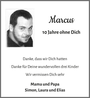 Anzeige von Marcus  von  Extra Blatt 