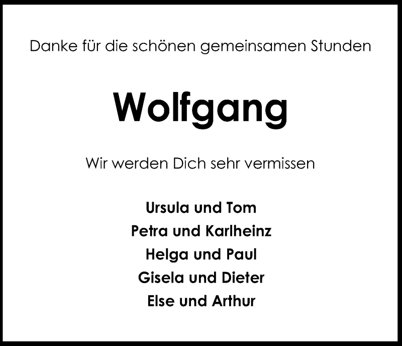  Traueranzeige für Wolfgang Zorn vom 29.02.2020 aus Kölner Stadt-Anzeiger / Kölnische Rundschau / Express