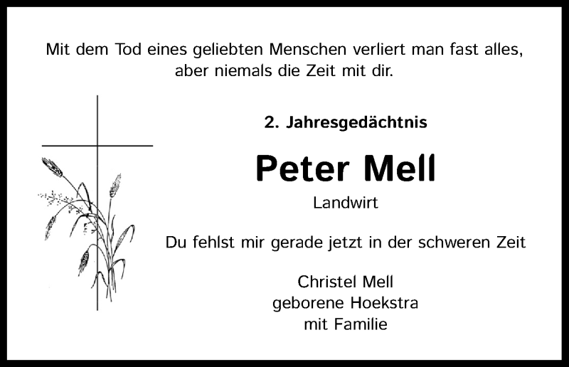  Traueranzeige für Peter Mell vom 18.07.2023 aus Kölner Stadt-Anzeiger / Kölnische Rundschau / Express