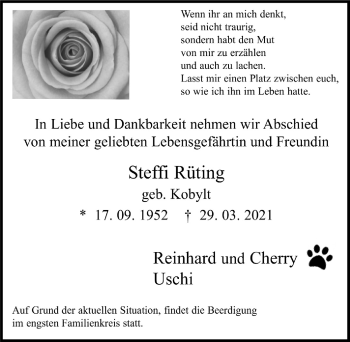 Anzeige von Steffi Rüting von  Lokale Informationen 