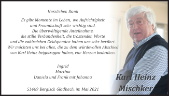 Anzeige von Karl Hein von Kölner Stadt-Anzeiger / Kölnische Rundschau / Express