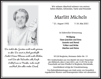 Anzeige von Marlitt Michels von  Werbepost 