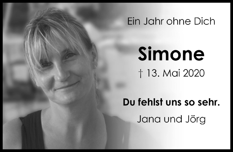  Traueranzeige für Simone Ortmann vom 18.07.2023 aus  Bergisches Handelsblatt 