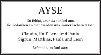 Anzeige von Ayse  von  Werbepost 