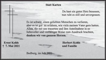 Anzeige von Ernst Kohls von  Werbepost 