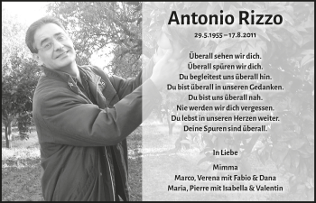 Anzeige von Antonio Rizzo von  Blickpunkt Euskirchen 