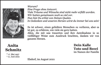 Anzeige von Dein Kalle Toto und Becci von  Werbepost 