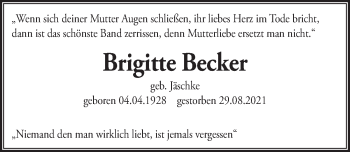 Anzeige von Brigitte Becker von  Lokale Informationen 
