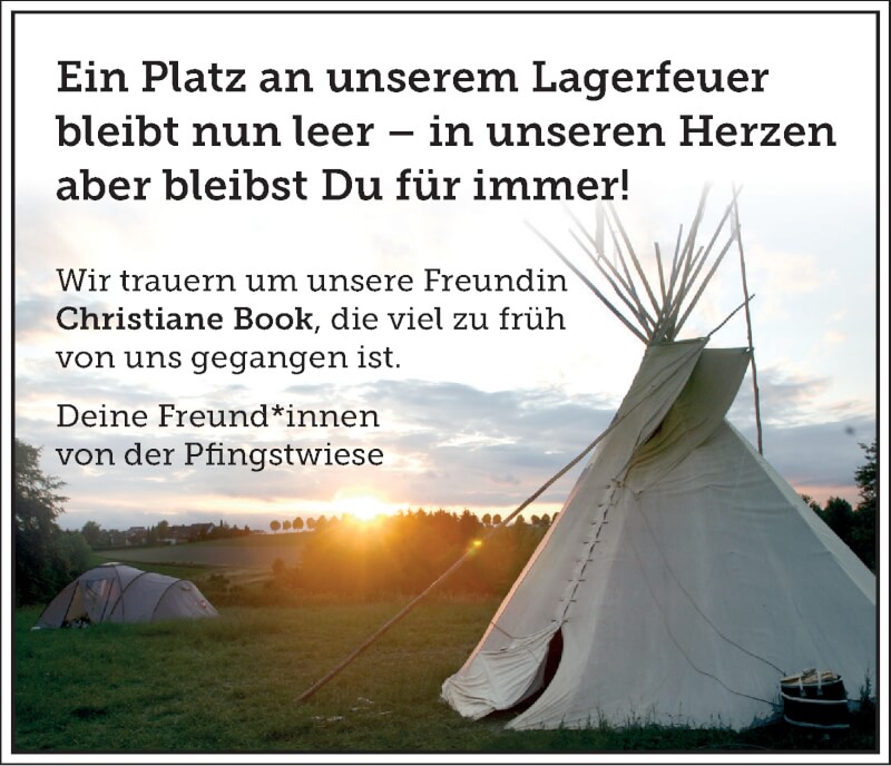  Traueranzeige für Christiane Book vom 25.09.2021 aus Kölner Stadt-Anzeiger / Kölnische Rundschau / Express