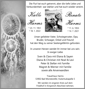 Anzeige von Kalle Harms von  Blickpunkt Euskirchen 