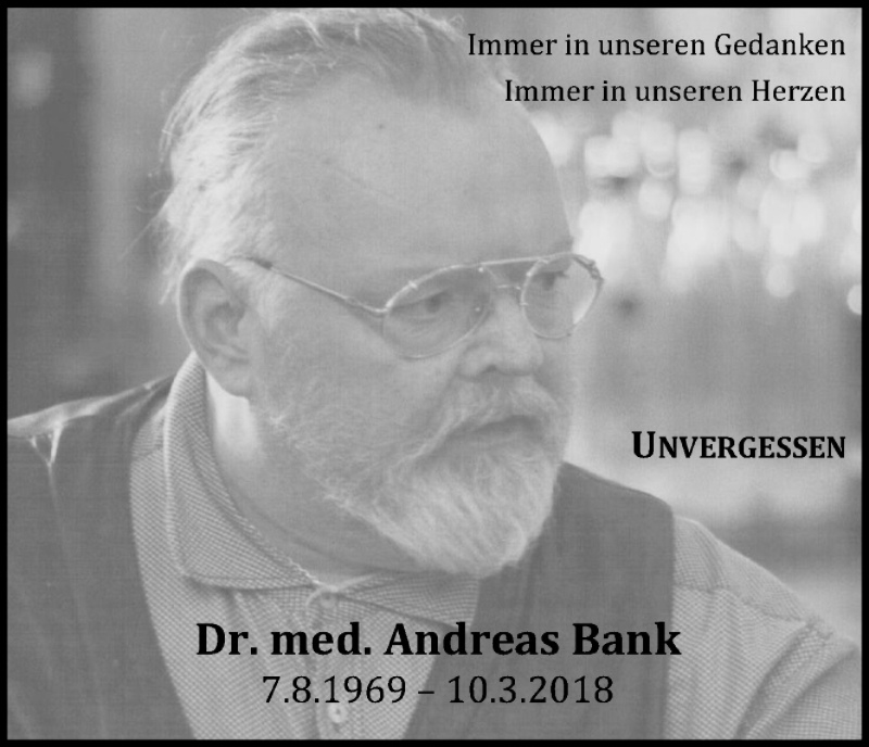  Traueranzeige für Andreas Bank vom 12.03.2022 aus Kölner Stadt-Anzeiger / Kölnische Rundschau / Express