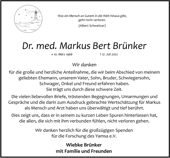 Anzeige von Markus Bert Brünker von  Blickpunkt Euskirchen 