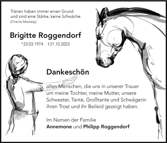 Anzeige von Brigitte Roggendorf von  Blickpunkt Euskirchen 