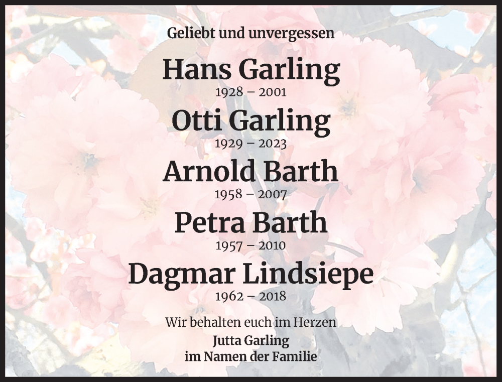  Traueranzeige für Petra Barth vom 13.12.2023 aus Kölner Stadt-Anzeiger / Kölnische Rundschau / Express