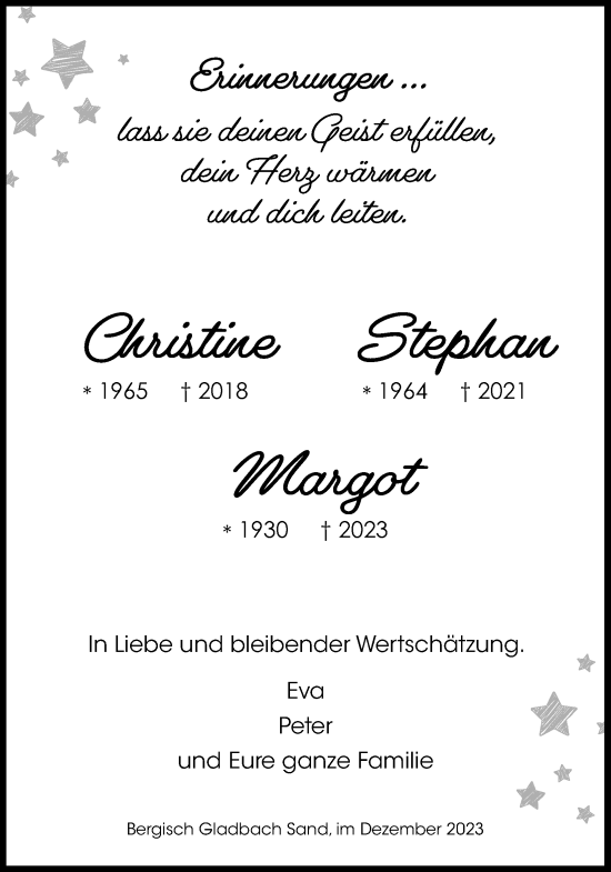 Anzeige von Stephan  von Kölner Stadt-Anzeiger / Kölnische Rundschau / Express