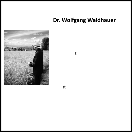 Anzeige von Wolfgang Waldhauer von Kölner Stadt-Anzeiger / Kölnische Rundschau / Express