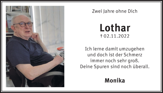 Anzeige von Lothar  von  Schlossbote/Werbekurier 