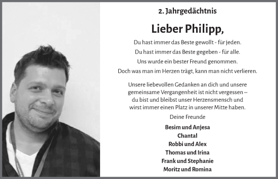 Anzeige von Philipp  von  Blickpunkt Euskirchen 