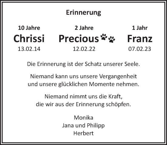 Anzeige von Chrissi  von  Wochenende 