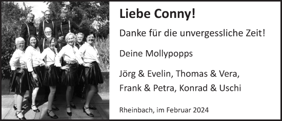 Anzeige von Conny  von  Schaufenster/Blickpunkt 