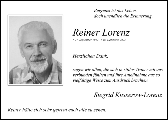 Anzeige von Reiner Lorenz von  Blickpunkt Euskirchen 