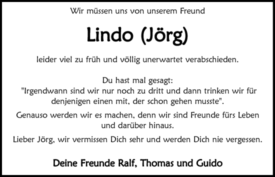Anzeige von Lindo  von  Anzeigen Echo 