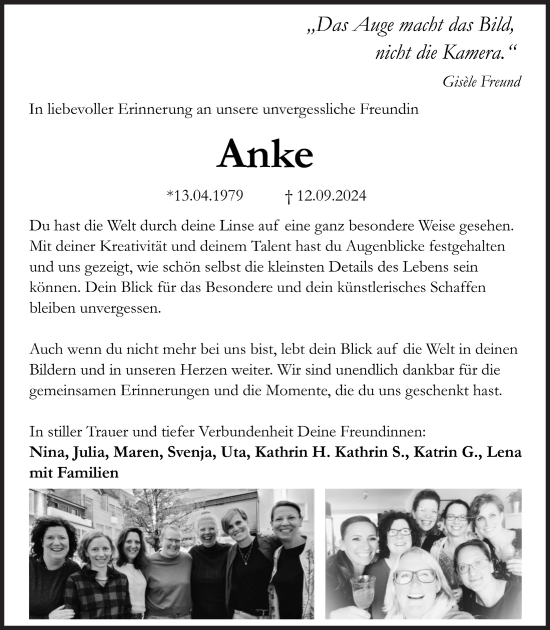 Anzeige von Anke  von  Anzeigen Echo 