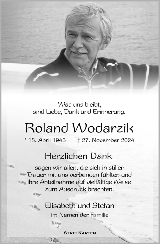 Anzeige von Roland Wodarzik von  Blickpunkt Euskirchen 