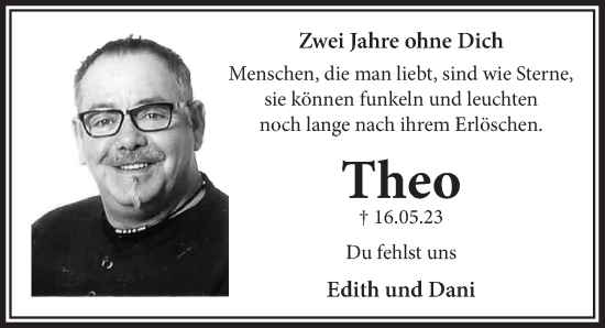 Anzeige von Theo  von  Schlossbote/Werbekurier 