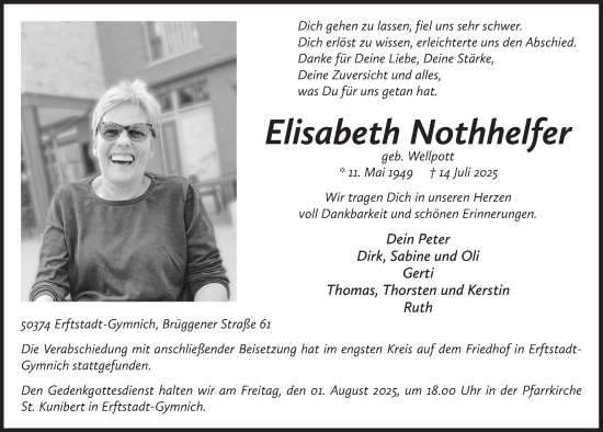 Anzeige von Elisabeth Nothhelfer von  Werbepost 