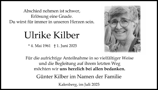 Anzeige von Ulrike Kilber von  Blickpunkt Euskirchen 