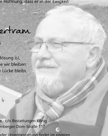 Profilbild Norbert Bertram