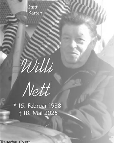 Profilbild Willi Nett