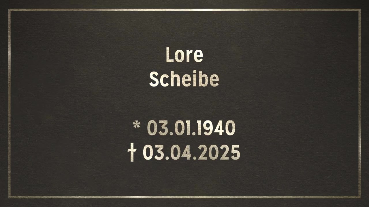 Video zur Traueranzeige 1